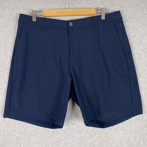 Lululemon Shorts Mens 34 (Fits 36) Blue Commission Classic Fit Short Warpstreme